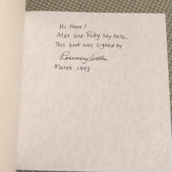 NWOT - MAX’S CHOCOLATE CHICKEN BY ROSEMARY WELLS 1989 EASTER EGG HUNT - #273 - Picture 3 of 16